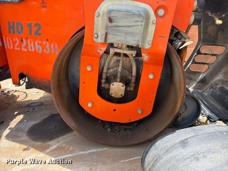 image for item EX2558 2018 Hamm HD12VV double drum vibratory roller