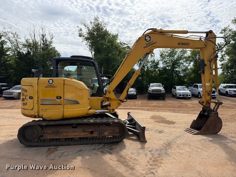 image for item EX2560 2014 Kobelco SK85CS mini excavator