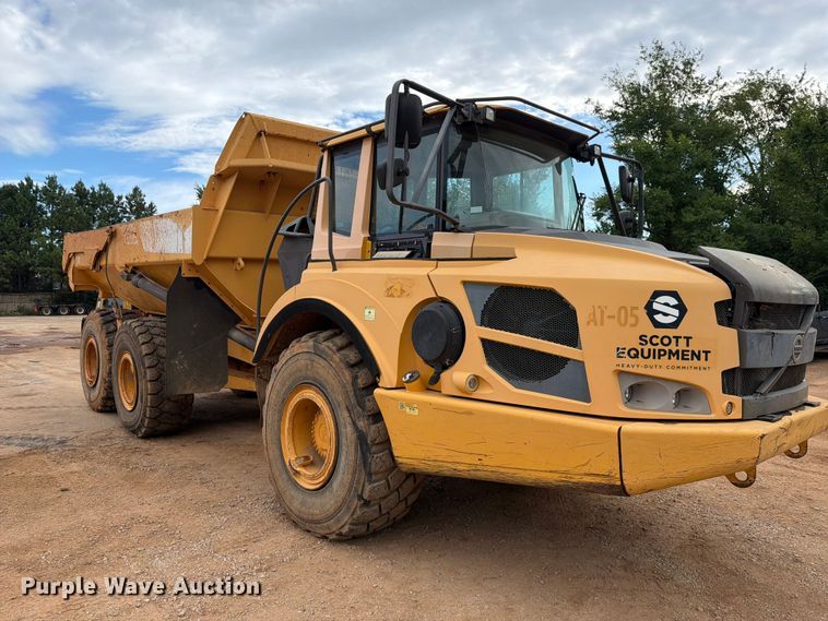 image for item EX2563 2012 Volvo A25F articulated haul truck