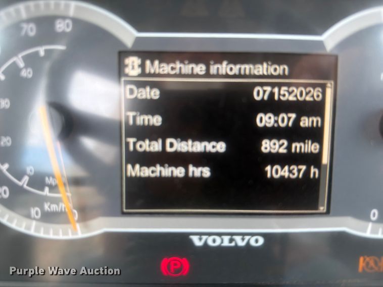 image for item EX2563 2012 Volvo A25F articulated haul truck