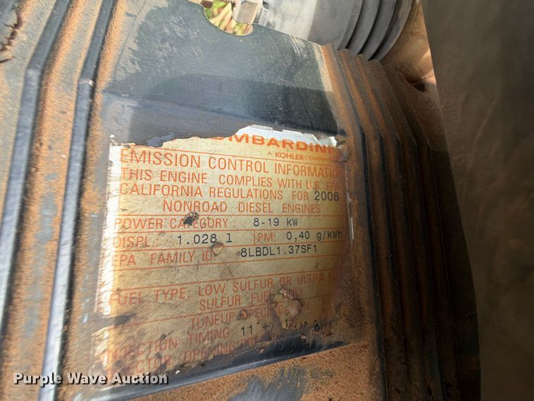 image for item EX2567 2010 Wacker Neuson RTSC2 trench compactor