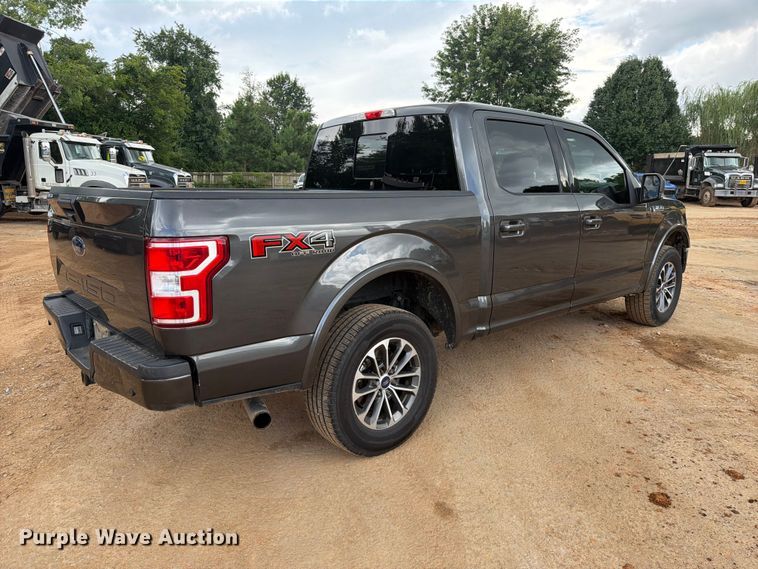 image for item EX2571 2020 Ford F150 Crew Cab pickup truck
