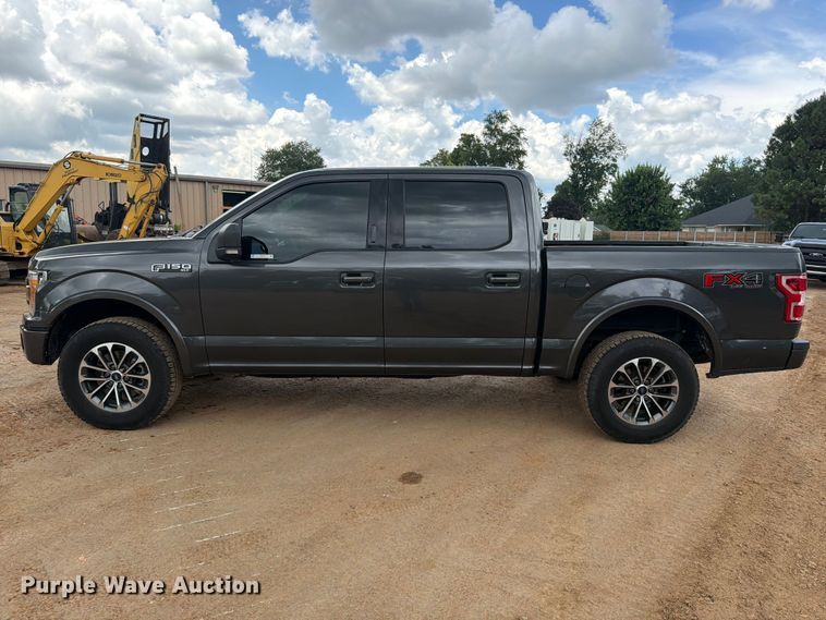 image for item EX2571 2020 Ford F150 Crew Cab pickup truck