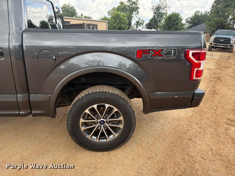 image for item EX2571 2020 Ford F150 Crew Cab pickup truck