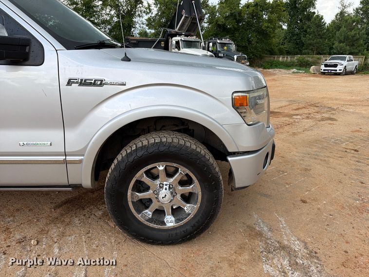 image for item EX2572 2013 Ford F150 Crew Cab pickup truck