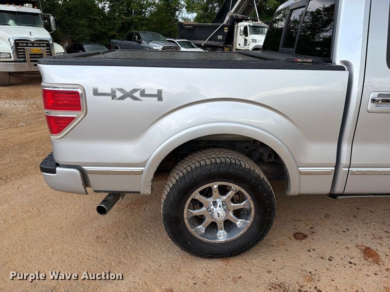 image for item EX2572 2013 Ford F150 Crew Cab pickup truck