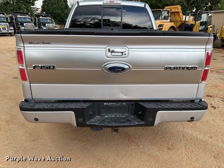 image for item EX2572 2013 Ford F150 Crew Cab pickup truck