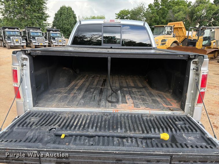 image for item EX2572 2013 Ford F150 Crew Cab pickup truck