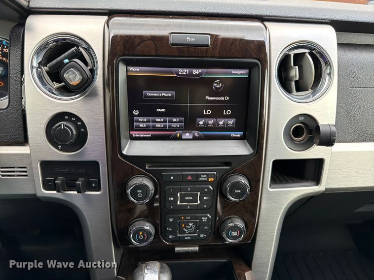 image for item EX2572 2013 Ford F150 Crew Cab pickup truck