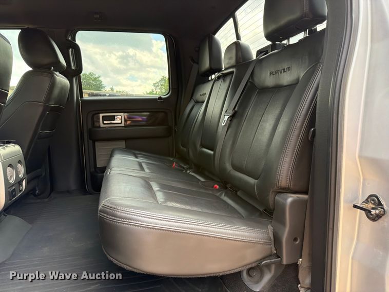 image for item EX2572 2013 Ford F150 Crew Cab pickup truck