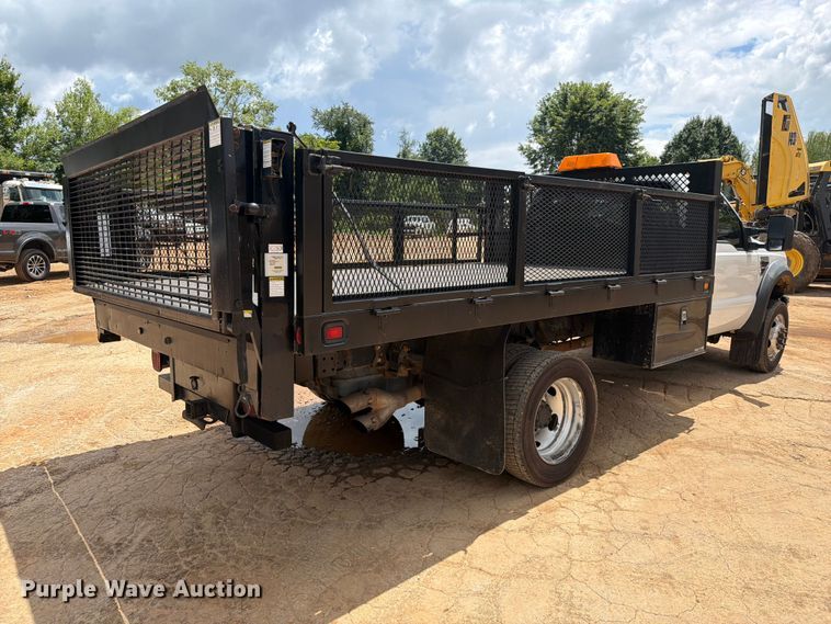 image for item EX2574 2010 Ford F-550 flatbed truck