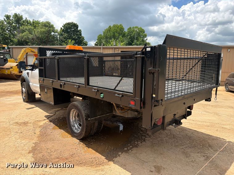 image for item EX2574 2010 Ford F-550 flatbed truck