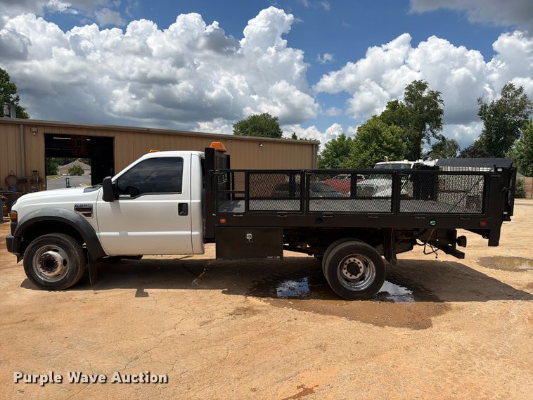 image for item EX2574 2010 Ford F-550 flatbed truck