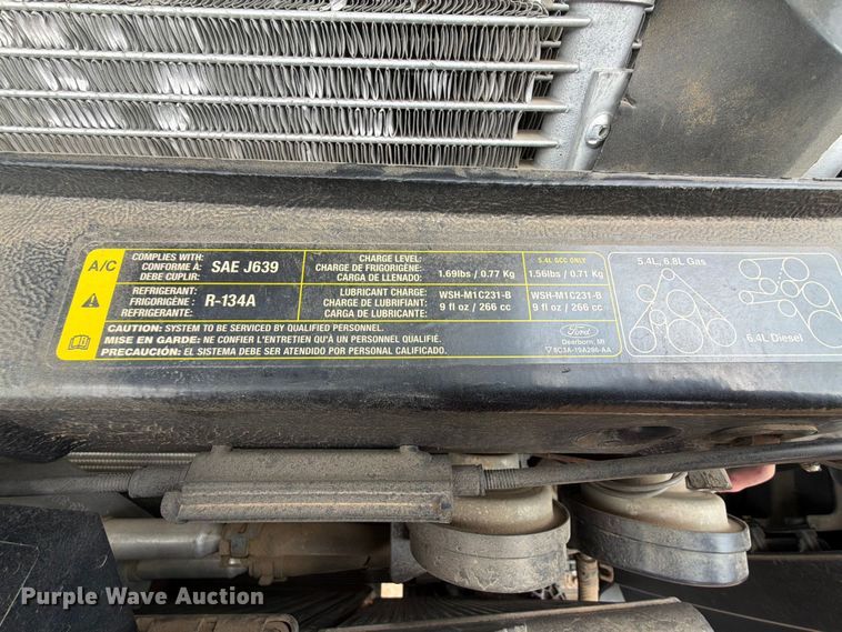 image for item EX2574 2010 Ford F-550 flatbed truck