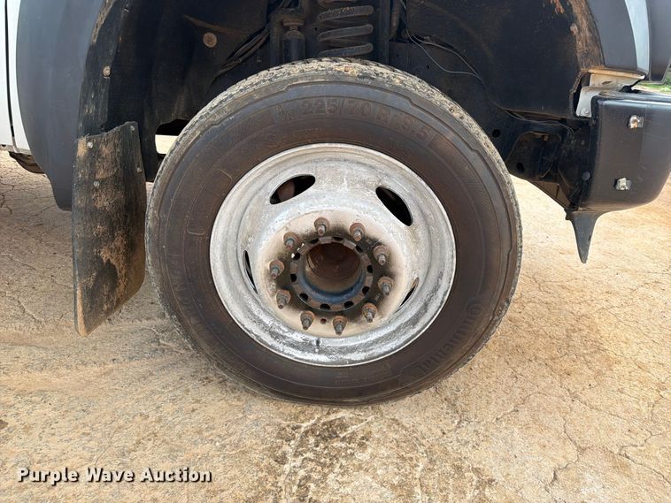 image for item EX2574 2010 Ford F-550 flatbed truck