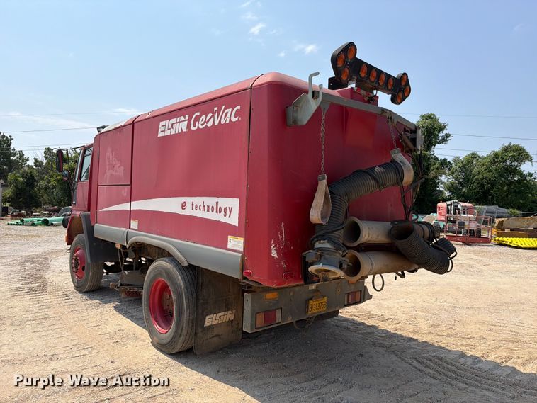image for item EX2575 2002 Sterling Truck SC8000 street sweeper truck
