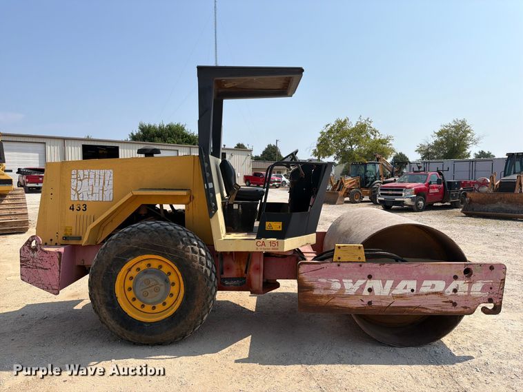 image for item EX2577 1995 Dynapac CA151 single drum roller