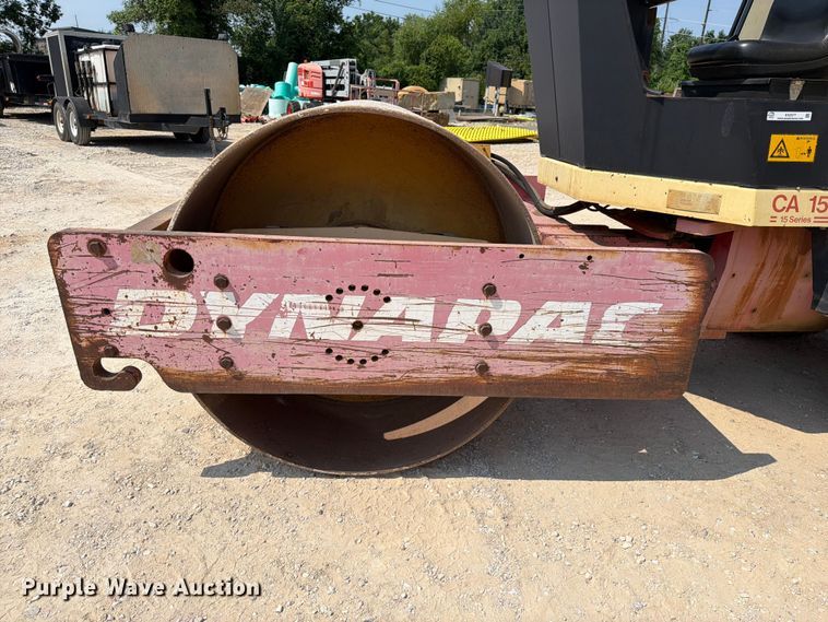 image for item EX2577 1995 Dynapac CA151 single drum roller
