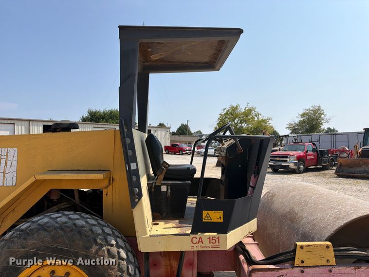 image for item EX2577 1995 Dynapac CA151 single drum roller
