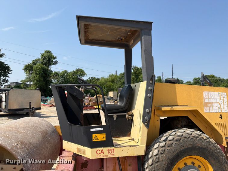 image for item EX2577 1995 Dynapac CA151 single drum roller