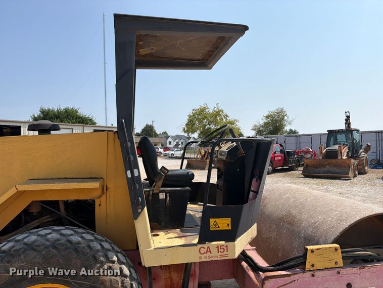 image for item EX2577 1995 Dynapac CA151 single drum roller