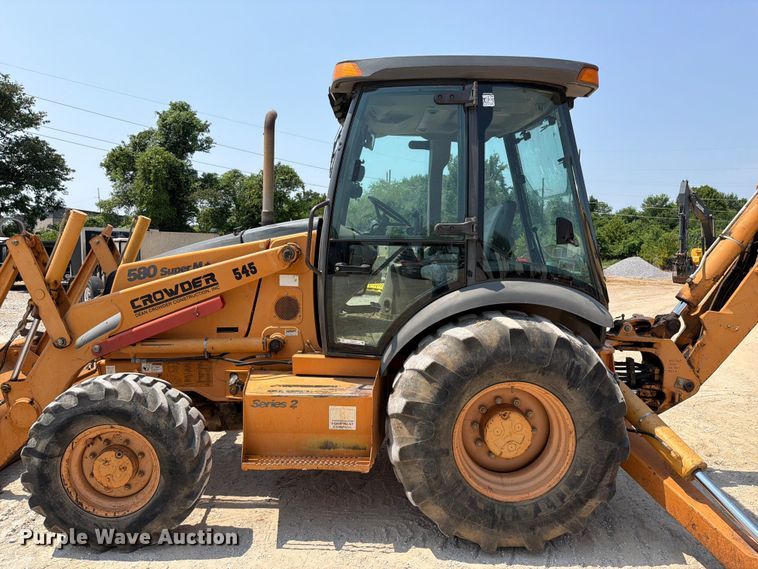 image for item EX2579 2004 Case 580 Super M Plus backhoe