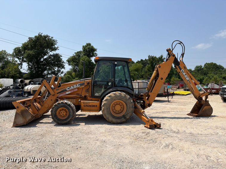 image for item EX2582 2009 Case 590 Super M Series 3 backhoe