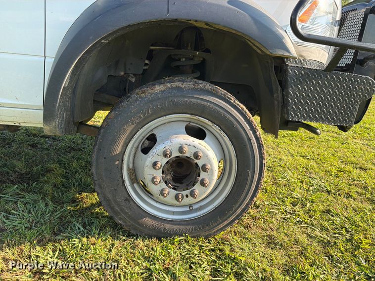 image for item EX4041 2016 RAM 5500 bucket truck