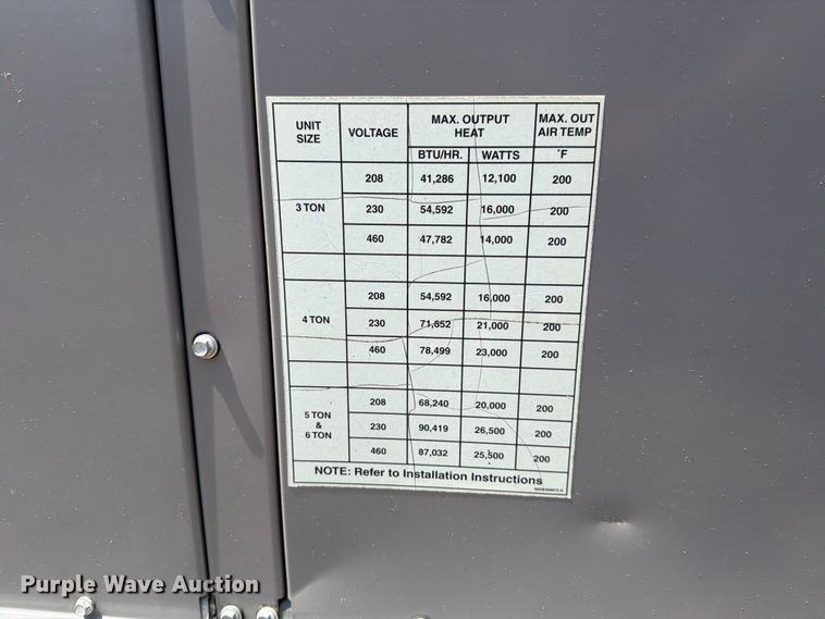 image for item EX4051 Carrier 50TFQ004--D601GA heat pump