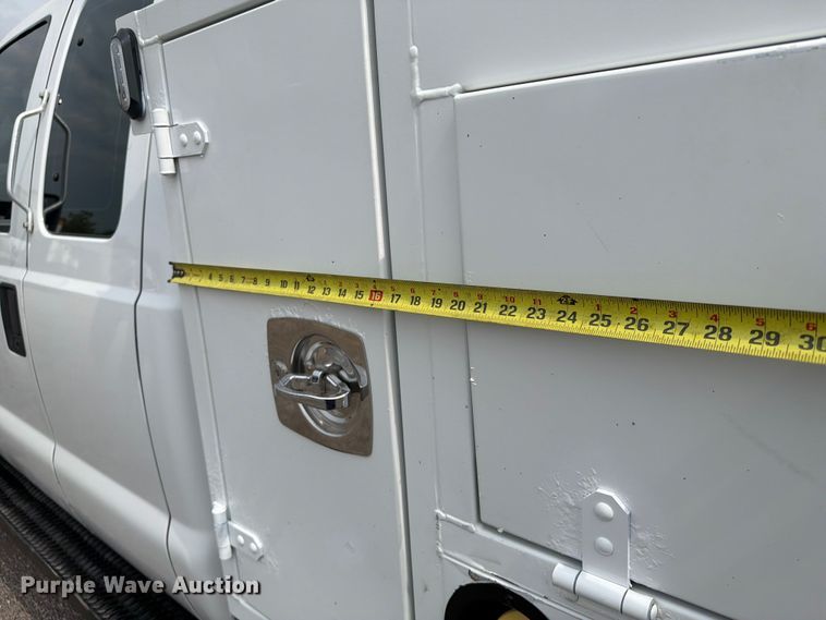image for item FB4968 2015 Ford F250 Super Duty Ext. Cab utility bed pickup truck