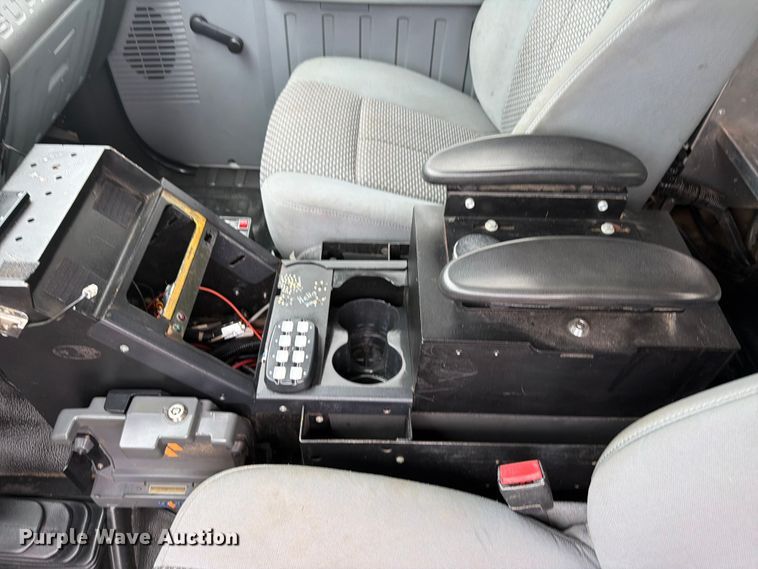 image for item FB4968 2015 Ford F250 Super Duty Ext. Cab utility bed pickup truck
