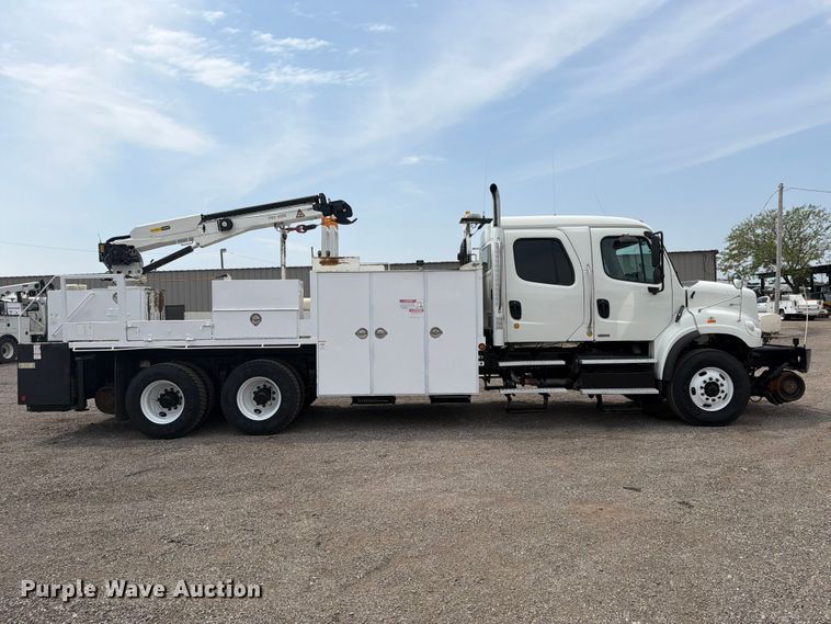 image for item FB4969 2012 Freightliner Business Class M2 Crew Cab Service Truck