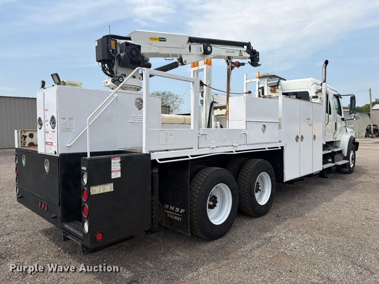 image for item FB4969 2012 Freightliner Business Class M2 Crew Cab Service Truck