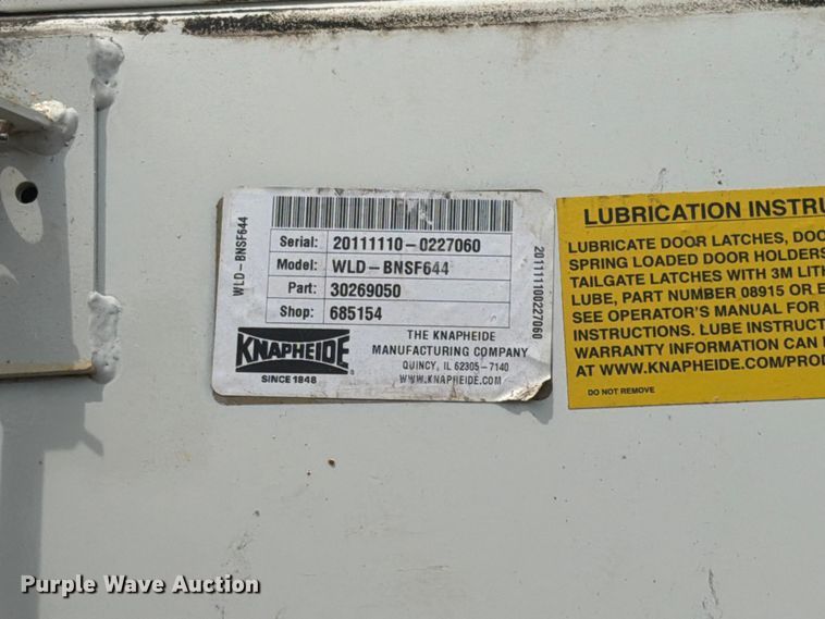 image for item FB4969 2012 Freightliner Business Class M2 Crew Cab Service Truck