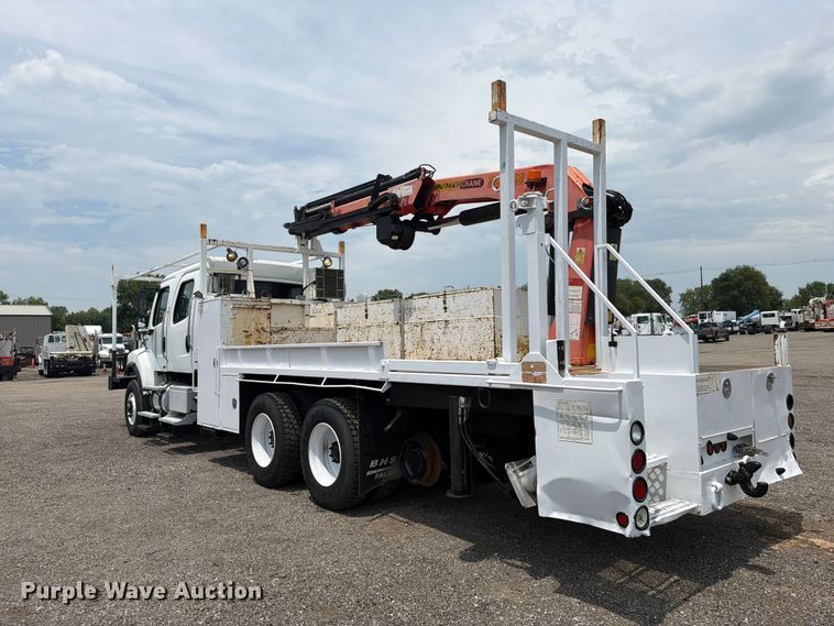image for item FB4970 2007 Freightliner Business Class M2 Crew Cab crane truck