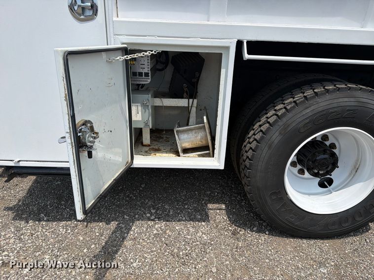 image for item FB4970 2007 Freightliner Business Class M2 Crew Cab crane truck