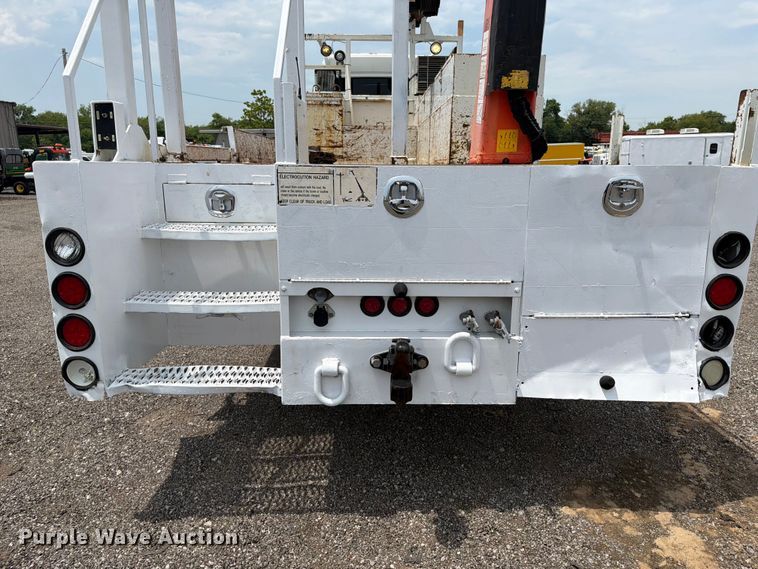 image for item FB4970 2007 Freightliner Business Class M2 Crew Cab crane truck