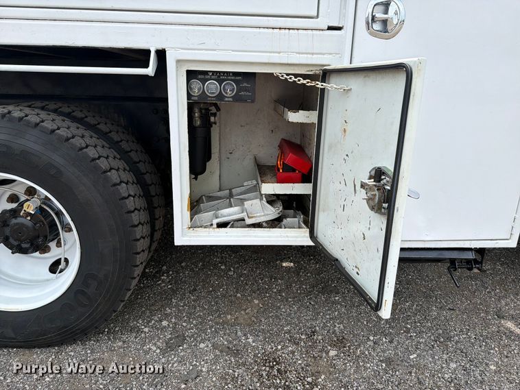 image for item FB4970 2007 Freightliner Business Class M2 Crew Cab crane truck