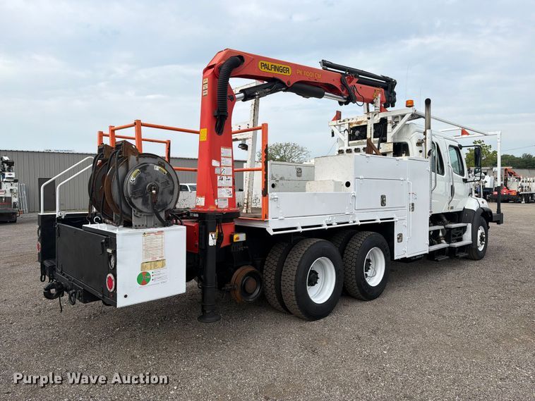 image for item FB4973 2016 Freightliner 108SD Crew Cab crane truck