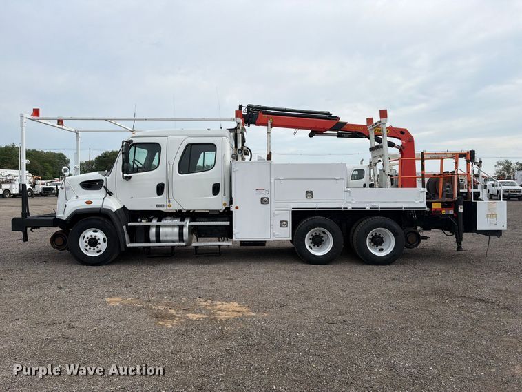 image for item FB4973 2016 Freightliner 108SD Crew Cab crane truck