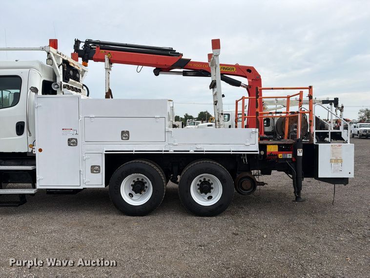 image for item FB4973 2016 Freightliner 108SD Crew Cab crane truck
