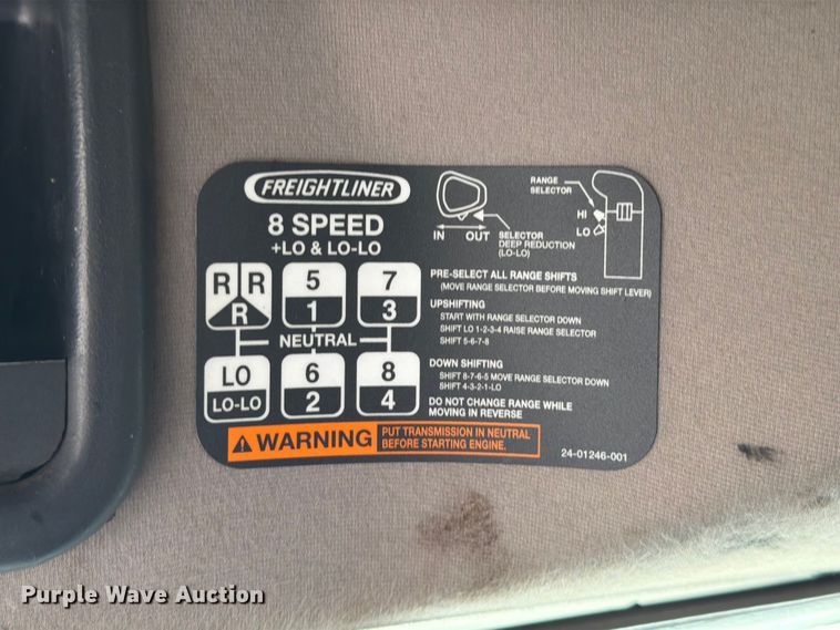 image for item FB4973 2016 Freightliner 108SD Crew Cab crane truck