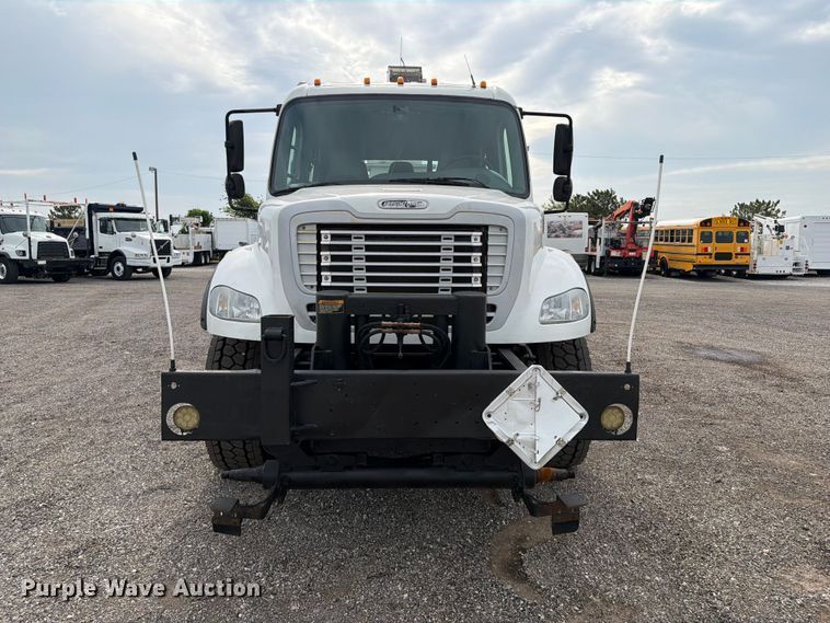 image for item FB4975 2012 Freightliner Business Class M2 Crew Cab crane truck