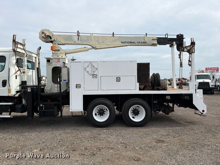 image for item FB4975 2012 Freightliner Business Class M2 Crew Cab crane truck