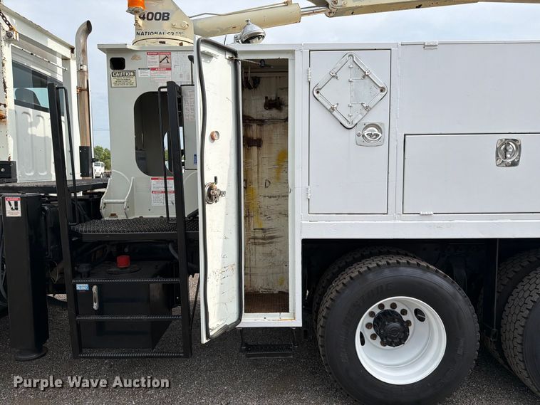 image for item FB4975 2012 Freightliner Business Class M2 Crew Cab crane truck