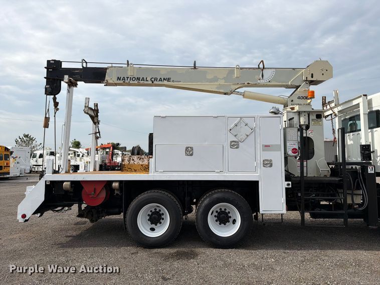 image for item FB4975 2012 Freightliner Business Class M2 Crew Cab crane truck