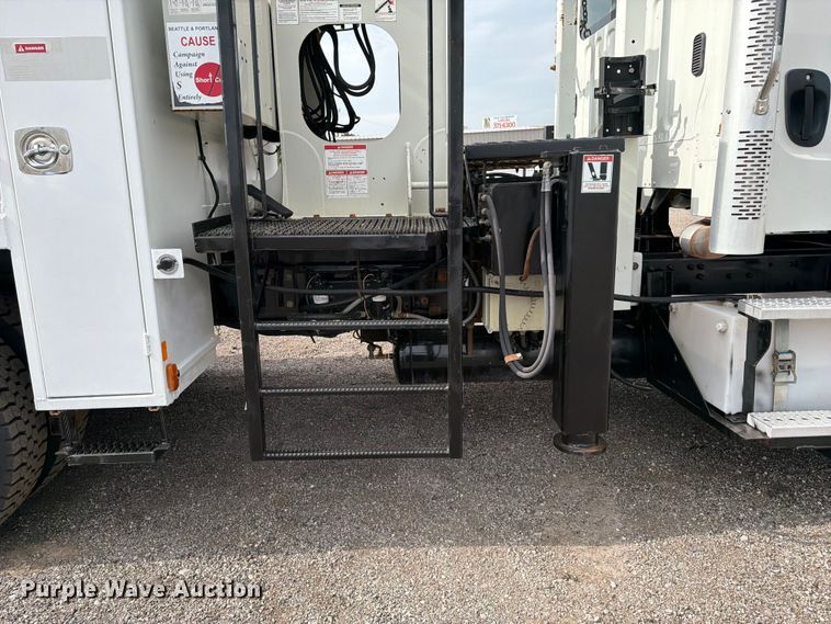 image for item FB4975 2012 Freightliner Business Class M2 Crew Cab crane truck