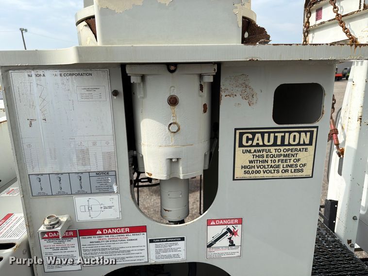 image for item FB4975 2012 Freightliner Business Class M2 Crew Cab crane truck