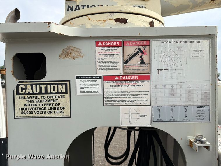image for item FB4975 2012 Freightliner Business Class M2 Crew Cab crane truck