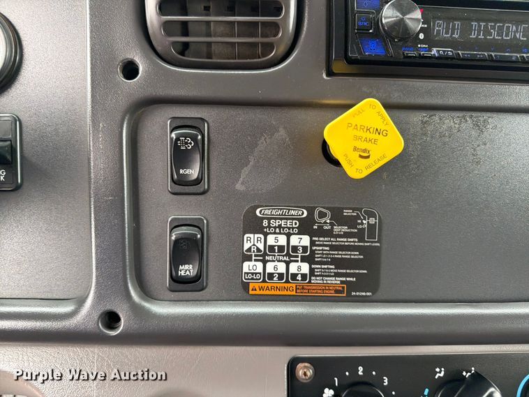 image for item FB4975 2012 Freightliner Business Class M2 Crew Cab crane truck